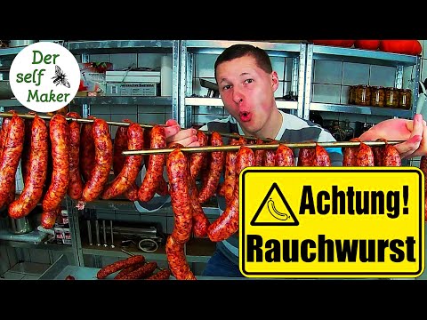 Knacker selber machen #2 | Rauchwurst ganz einfach selber machen | Der self Maker
