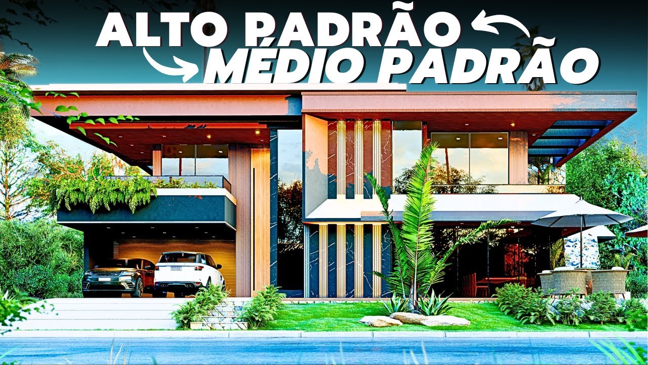 QUANTO CUSTA M² DE ALTO PADRAO? +3 ITENS que DIMINUEM o PADRAO da sua casa!