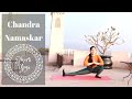 Chandra Namaskar Step By Step Moon Salutation Bharti Yoga