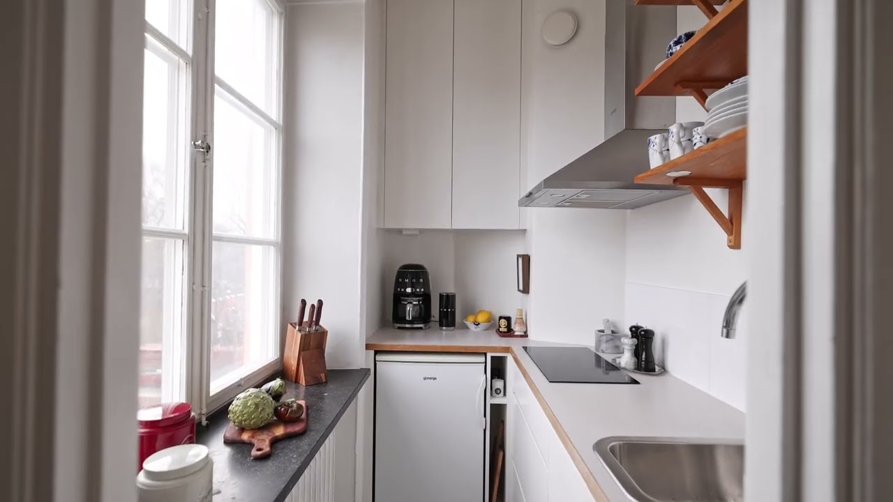 1 rum Lägenhet på Högalidsgatan 29, 3tr Södermalm Stockholms kommun - video