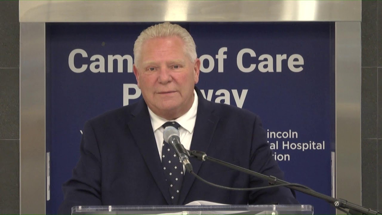 Premier Ford delivers remarks | November 14
