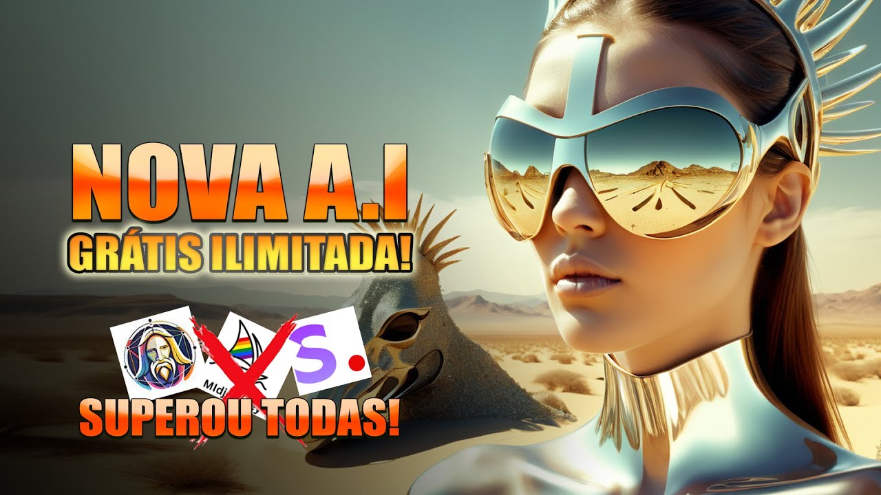 NOVA INTELIGÊNCIA ARTIFICIAL GRÁTIS E ILIMITADA: MELHOR QUE MIDJOURNEY & LEONARDO AI !!!