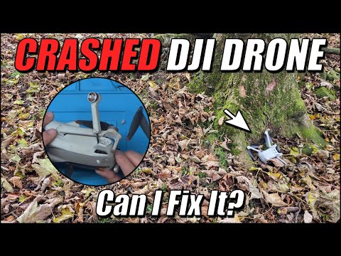 CRASHED💥 DJI Mini 3 Drone | Can I Fix It?