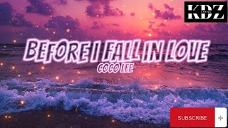 Download lagu Coco Lee - Before I Fall In Love (Lyrics) mp3
