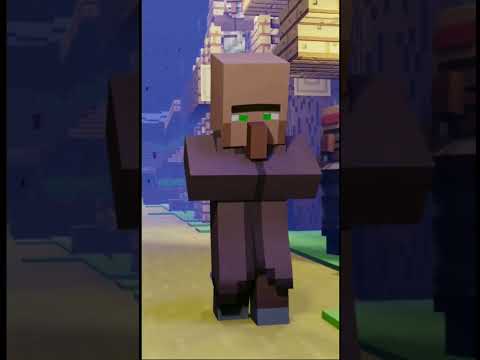 Minecraft Villager Turns into Witch?! 😱