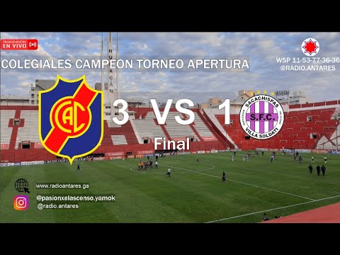 Colegiales VS Sacachispas - Ultima Fecha Primera B - Marca De Ascenso
