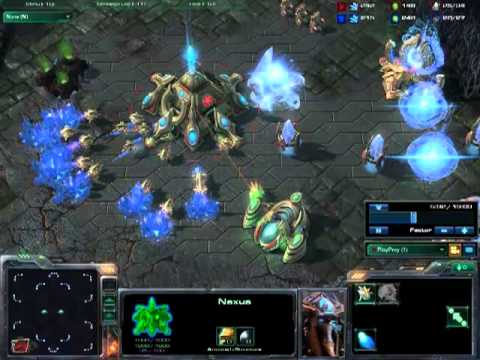 Starcraft 2 - PlayPrey (Protoss) VS Lucky (Terran)
