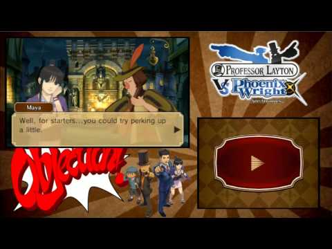 Prof. Layton vs. Phoenix Wright: Ace Attorney pt62 - Bard's EASY Puzzle