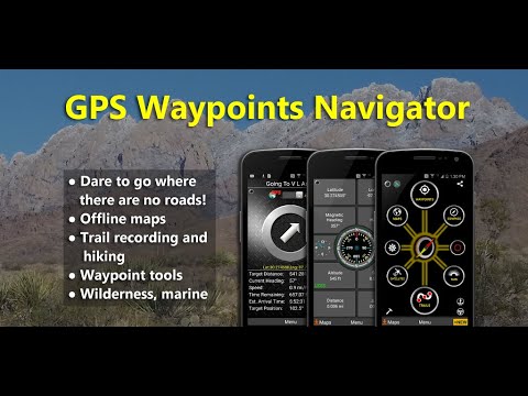 image-How do I save waypoints to a GPS unit? 