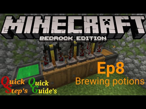 How to brew potions | Potion brewing guide for Minecraft | QuickGuide - ep8