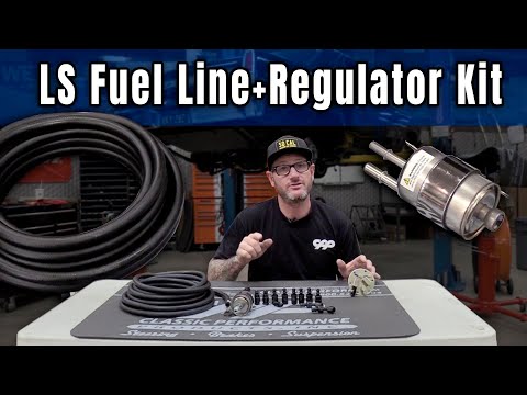 CPP Complete EFI Fuel Line Kit for LS Swaps