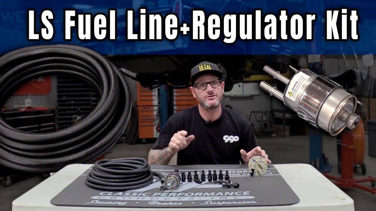 CPP Complete EFI Fuel Line Kit for LS Swaps