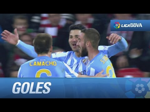 Todos los goles de Athletic Club (1-1) Málaga CF