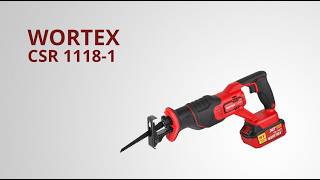 Cordless Reciprocating Saw WORTEX CSR 1118-1