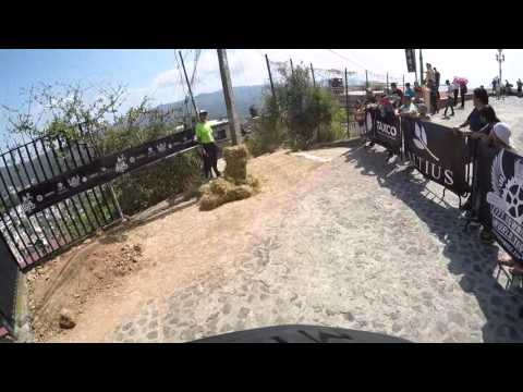 Downhill Taxco 2015 First race run - Alfonso Garcia
