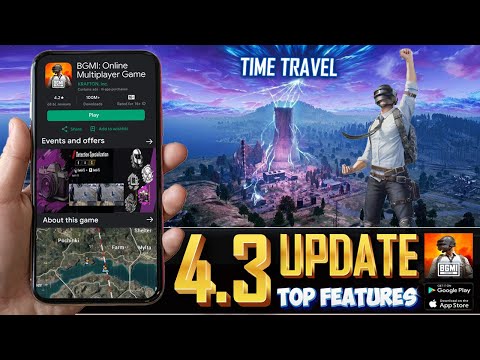 BGMI NEW UPDATE 4.3: TOP FEATURES, NEW UI, TIME RIFT & MORE