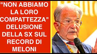 "NON ABBIAMO LA LORO COMPATTEZZA" DELUSIONE DELLA SX SUL RECORD DI MELONI