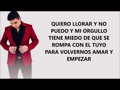 Quiero Llorar y no Puedo    Jovanny Cadena  Letra