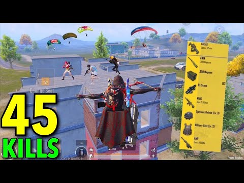 45 Kills😱MY BEST AGGRESSIVE RUSH GAMEPLAY THIS SEASON🔥SOLO vs SQUAD | PUBG Mobile