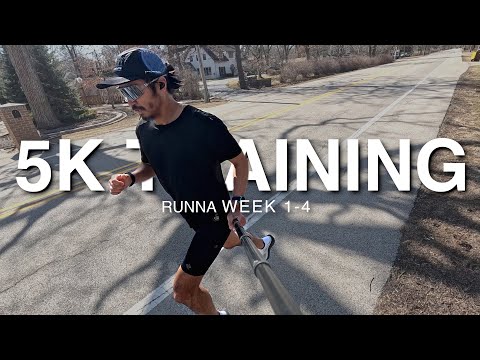 Training for a fast 5k with Runna, Weeks 1-4