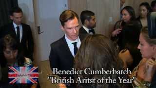 Benedict Cumberbatch 2014 Britannia Awards