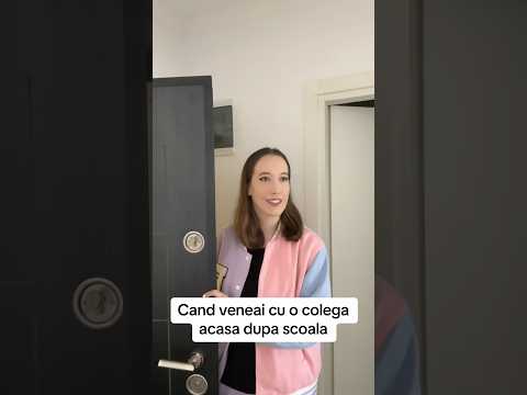 Doar eu mai veneam cu câte o colegă acasă fără să anunț?😅
