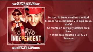 MISS INDEPENDENT REMIX - MALUMA FT LUI G 21 PLUS