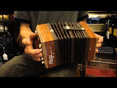 STAGC2CG - NEW Stagi C-2 Anglo Concertina CG LM 20 $499