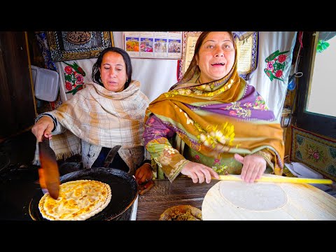 Pakistan's SUPERWOMAN Street Food - Organic HUNZA Pakistani Street Food by Lal Shehzadi!!