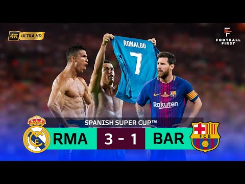 CR7 GOT HIS REVENGE ON MESSI WITH A REMARKABLE GOAL, SHOWING HIS  EXCEPTIONAL BODY SHAPE |SUPER CUP|