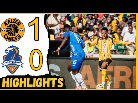 Kaizer Chiefs vs Scotland FC | Toyota Cup Highlights 