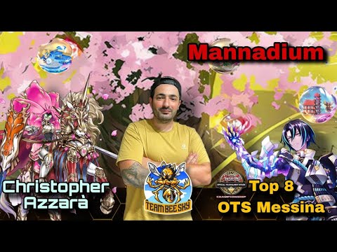 Top 8 OTS Championship Messina - Mannadium Deck Profile ⚡️- Christopher Azzarà