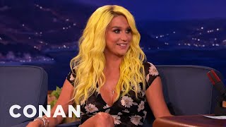 Kesha&#39;s Vagina Almost Fell Out On &quot;Rising Star&quot; | CONAN on TBS