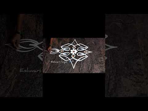 traditional friday rangoli #rangoli #kolam #muggulu #traditional #Indian #easy#friday