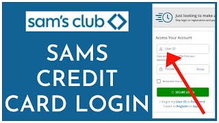 Sam's Club Credit Card Login: How to Login Sams Credit Account (2026)