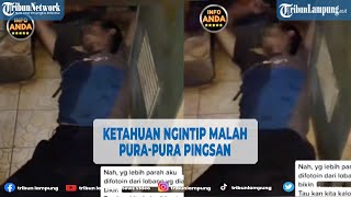 Download lagu Hilarious: Caught Peeping on His Neighbor, This Man Pretended to Faint @TRIBUNLAMPUNGNEWSVIDEO mp3