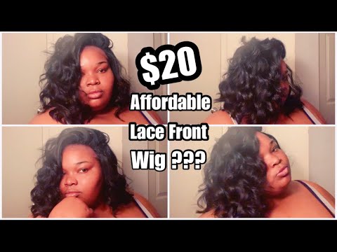 Model Model Synthetic Lace Front Wig Review | Edges On Point 702  #VlogtoberDay2