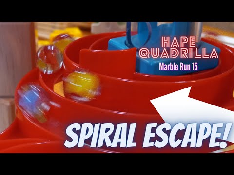 Spiral Escape - Hape Quadrilla Marble Run 15