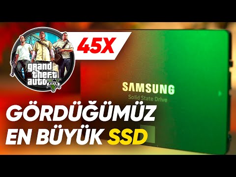 İçine 45 Tane GTA V Sığan Ultra Büyük SSD'yi İnceledik: Samsung 870 EVO