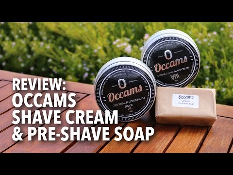 Occams Shave Cream & Pre-Shave Soap - Review