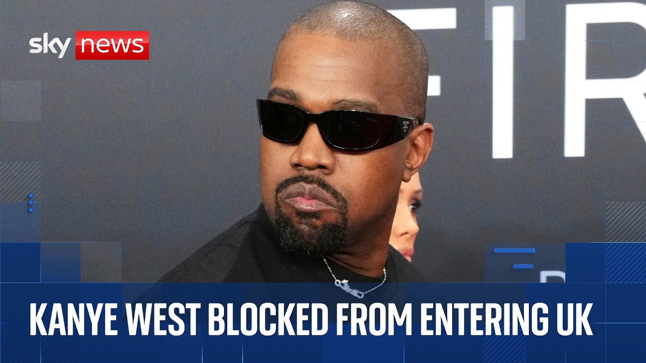 Kanye West blocked from entering UK after backlash over festival booking