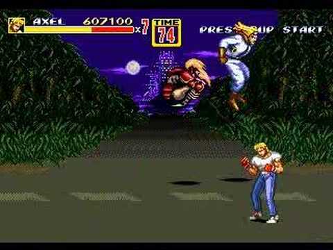 Streets of Rage 2/Bare Knuckle II Boss 6: Souther & Stealth Combo