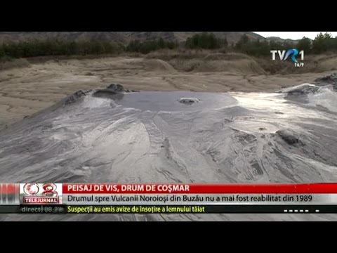Vulcanii Noroioşi: Peisaj de vis, drum de coşmar