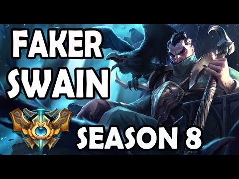 SKT T1 Faker SWAIN vs KATARINA - Ranked Challenger Korea