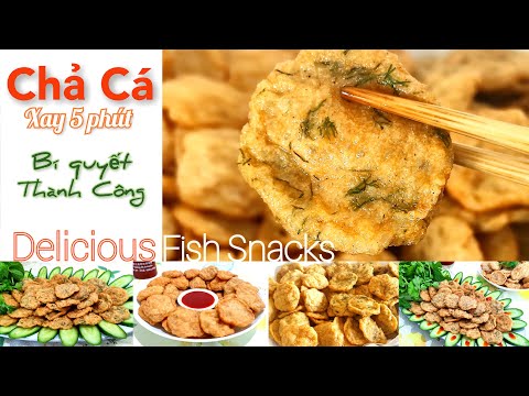 Chả Cá (Vietnamese Fish Cakes) Kosher Recipe | Cách làm chả cá bất bại Dai Thơm Ngon không cần quết