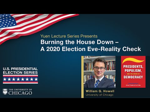 U.S. Presidential Election - Burning the House Down – A 2020 Election Eve-Reality Check