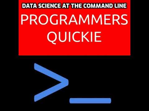 Data Science At The Command Line