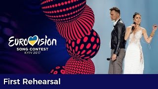 Laura &amp; Koit – Verona (Estonia) First Rehearsal in Kyiv