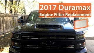 2017-2024 Duramax: Engine Air Filter Service (L5P)