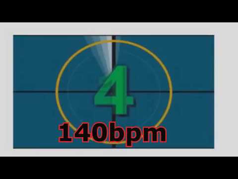 metronome click track drums 140bpm 4/4